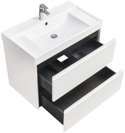 Тумба под раковину Roca Ona 80 A857630509 подвесная Белая матовая 