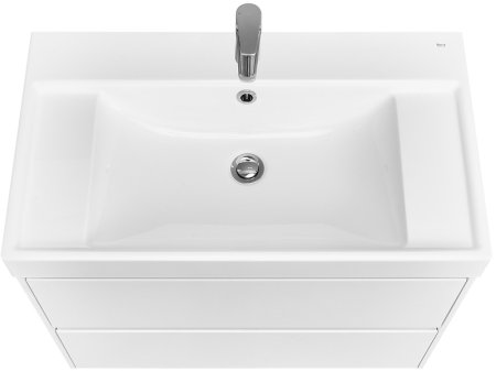 Тумба под раковину Roca Ona 80 A857630509 подвесная Белая матовая 