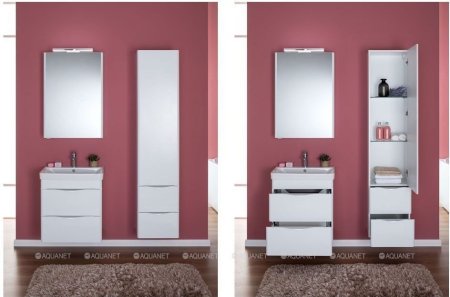 Зеркало-шкаф Aquanet Орлеан 60 белый 