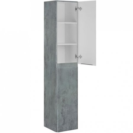 Шкаф пенал Vincea Vico 35 VSC-2V170BT подвесной Beton 