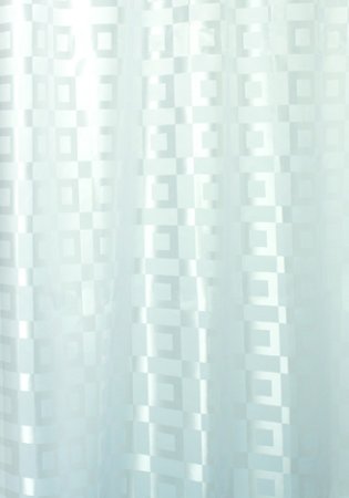 Комплект Штора для ванной Bacchetta 180х200 Dama + Карниз для ванны Aquanet прямой 170 см 