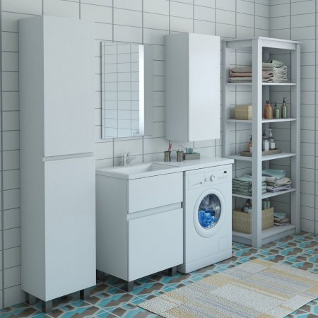 Тумба с раковиной Эстет Dallas Luxe 115 напольная, 2 ящика, L 