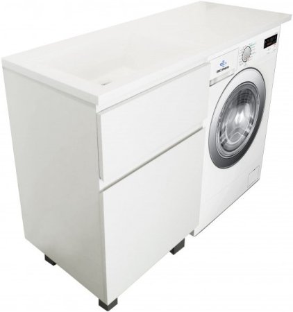 Тумба с раковиной Эстет Dallas Luxe 115 напольная, 2 ящика, L 