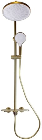 Душевая система Bronze de Luxe Icon 80112CG Золото матовое 