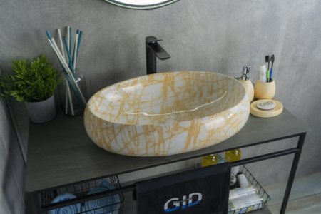 Раковина накладная Gid Mnc167 