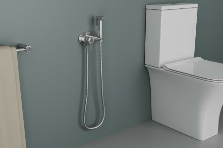 Гигиенический душ со смесителем Rush Capri CA1435-96 Хром 