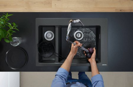 Смеситель Hansgrohe Talis M51 73850000 для кухонной мойки, хром 