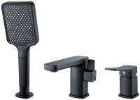 Смеситель на борт ванны Shevanik S9912H, черный