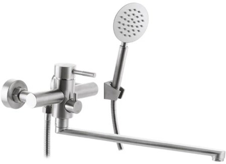 Смеситель для ванны Olive's Balear 13221BL универсальный Нержавеющая сталь 