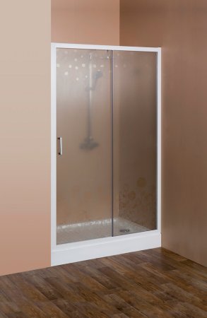 Душевая дверь в нишу Cezares Rosa BF1 120 RO Bi 