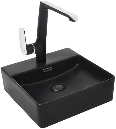 Раковина WeltWasser Elbach 2177 MB 42 10000004507 Черная матовая 