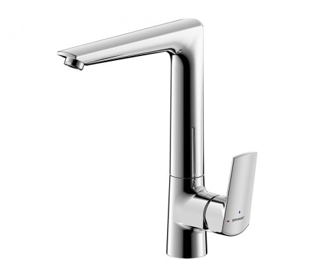 Смеситель для кухни Bravat Real F7121179CP-2-RUS, хром 