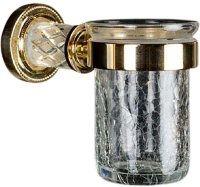 Стакан для зубных щеток Boheme Murano Cristal 10904-CRST-G Золото