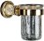 Стакан для зубных щеток Boheme Murano Cristal 10904-CRST-G Золото 