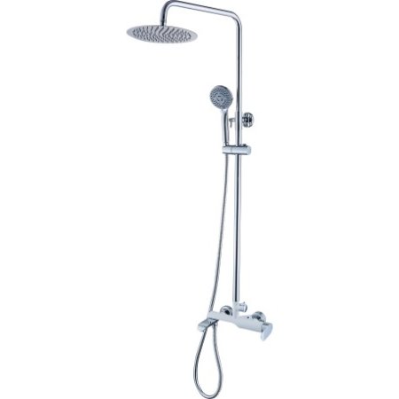 Душевая система Ganzer GZ22065F хром / белый 