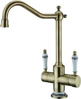 Смеситель для кухонной мойки Zorg Sanitary ZR 344 YF BR