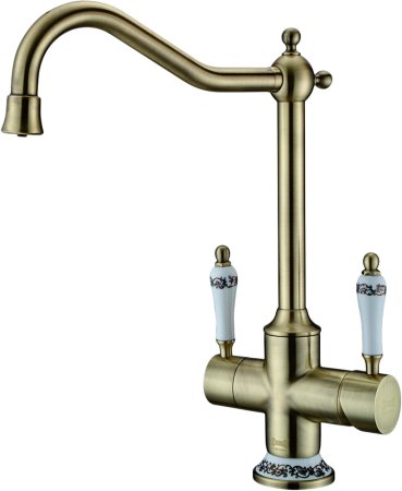 Смеситель для кухонной мойки Zorg Sanitary ZR 344 YF BR 
