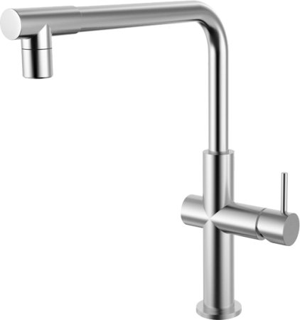 Смеситель для кухонной мойки Zorg Inox Cores 