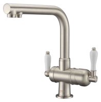 Смеситель Zorg Clean Water ZR 328 YF satin для кухонной мойки