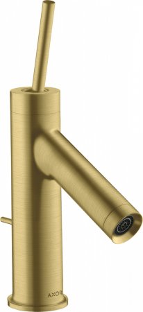 Смеситель Axor Starck 10116950 для раковины, шлифованная медь 