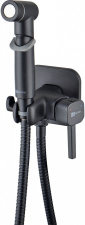 Гигиенический душ Lemark Solo LM7165BL со смесителем, С ВНУТРЕННЕЙ ЧАСТЬЮ 