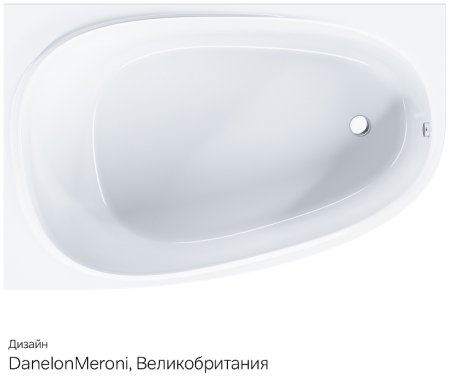 Акриловая ванна AM.PM Like 170x110 L W80A-170L110W-A без гидромассажа 