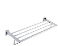 Полка для полотенец Rose RG1608, хром