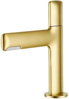 Смеситель для раковины Gappo G1052-81 Золотой сатин