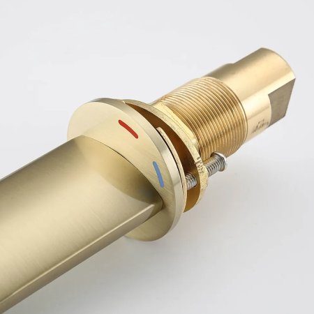 Смеситель для раковины Gappo G1052-81 Золотой сатин 