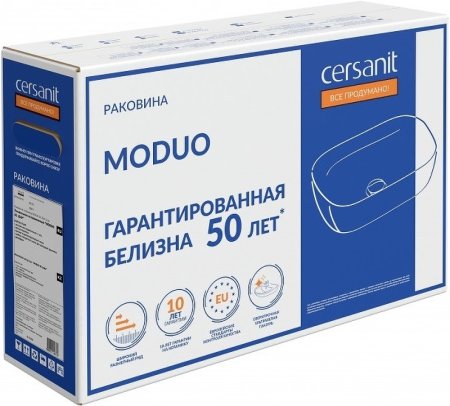 Раковина-чаша Cersanit Moduo 55 63571 Белая 