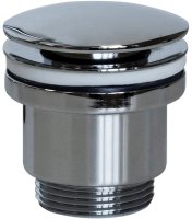 Донный клапан Frap F62 click-clack Хром