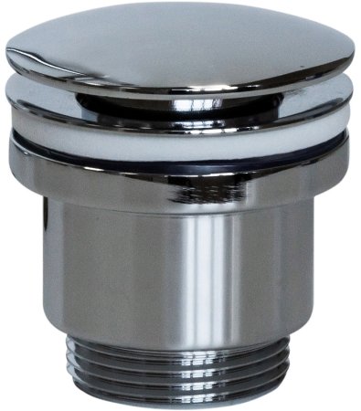 Донный клапан Frap F62 click-clack Хром 