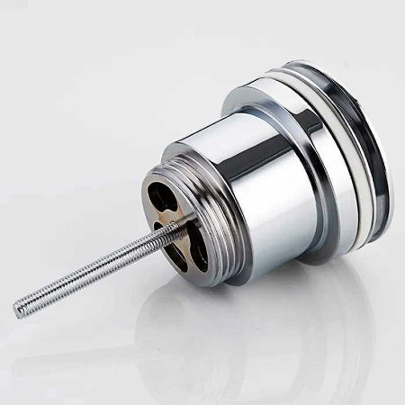 Донный клапан Frap F62 click-clack Хром 