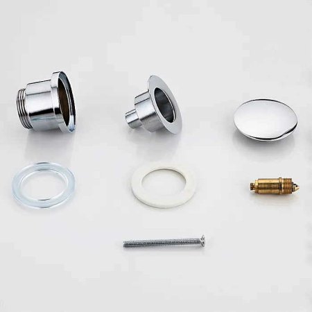 Донный клапан Frap F62 click-clack Хром 