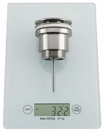 Донный клапан Frap F62 click-clack Хром 