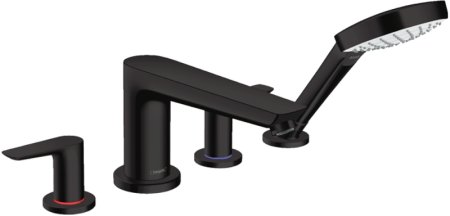 Смеситель на борт ванны Hansgrohe Talis E 71748670 Черный матовый 
