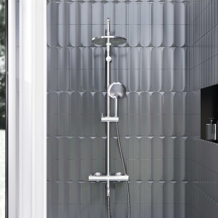 Душевая система Damixa Jupiter 977810000 с термостатом Хром 