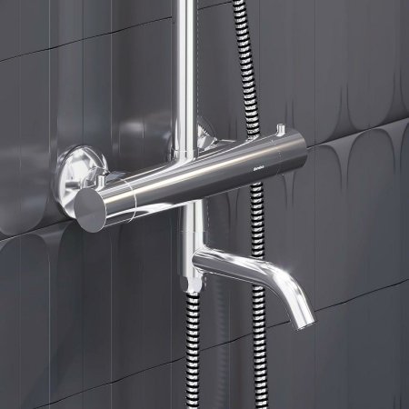 Душевая система Damixa Jupiter 977810000 с термостатом Хром 