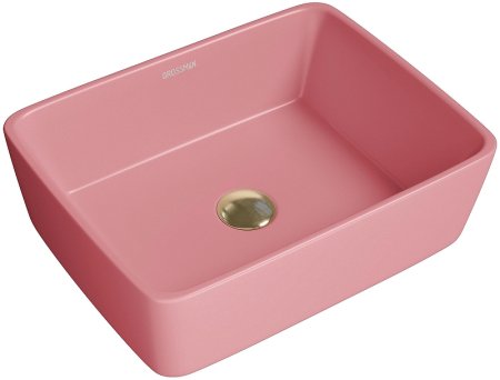 Раковина-чаша Grossman Color 48 GR-3016PIM Розовая матовая 