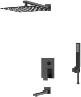 Душевая система D&K встраиваемая с изливом Bayern.Liszt (DA1515605A04)