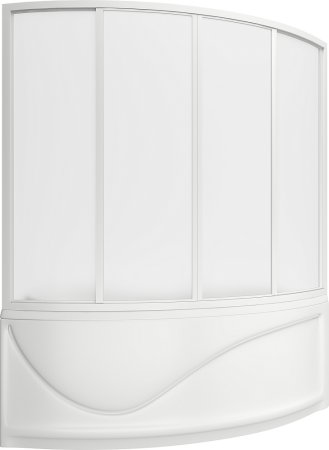 Акриловая ванна Bas Николь 170 см L с г/м + средство 
