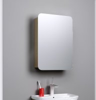 Зеркало-шкаф Aqwella Вега 55 дуб сонома