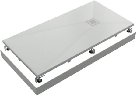 Душевой поддон из искусственного камня Creto Ares 160x80 1-0046 Белый 