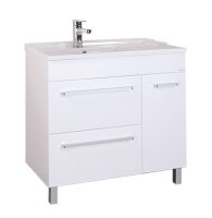 Тумба с раковиной Onika Олимп 90.13-2 белая