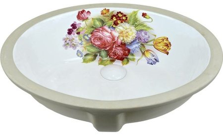 Раковина Bronze de Luxe 50 1707 Белая 